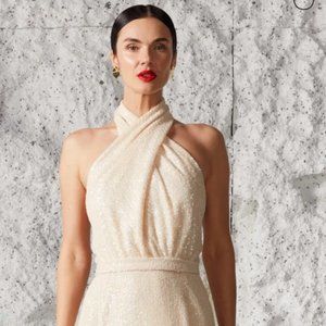 Undress |  Alta Wedding or Bridesmaid Dress | Size XS | Champagne Sequins